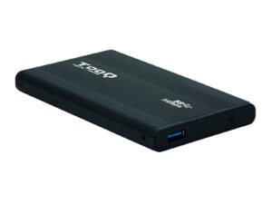 Caja TooQ HDD 2.5" SATA USB 3.0 Negra