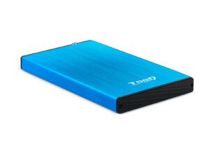 Caja TooQ HDD 2.5" SATA USB 3.0 Azul/Negra