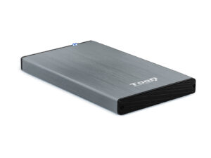 Caja TooQ HDD 2.5" SATA USB 3.0 Negra/Gris