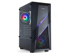 Caja Gaming TooQ Biohazard ATX mATX Negra