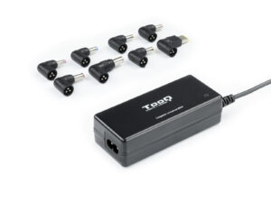 Cargador TooQ 65W 8 DC 1xUSB Negro