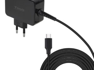 Cargador TooQ USB-C PD 45W Negro