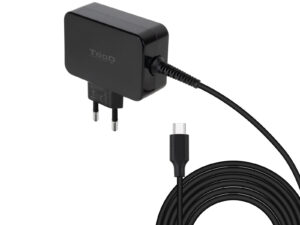 Cargador TooQ 65W USB-C PD 3.0 Negro