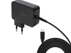 Cargador TooQ 90W USB-C PD 3.0 Negro
