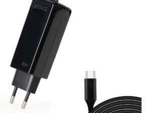 Cargador TooQ USB-C PD 90W Negro