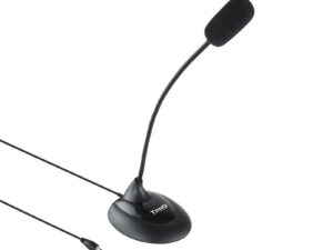 Micrófono TOOQ Multimedia Flexible Negro