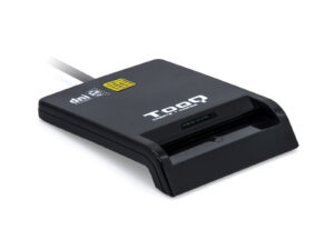 Lector Tarjetas TooQ DNIe USB-C 2.0 Negro