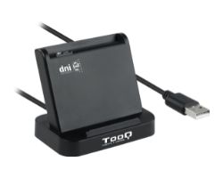 Lector Tarjetas TooQ DNIe USB 2.0 Negro