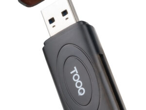 Lector de Tarjetas TooQ USB-A 3.0 Gris