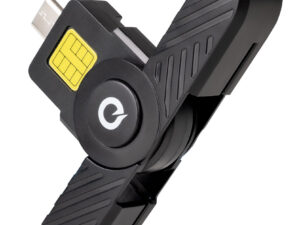 Lector TooQ DNIe USB-C 2.0 Negro