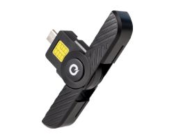 Lector TooQ DNIe USB-C 2.0 Negro