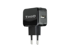 Cargador de Pared TooQ 12W 1USB-A 2.0 Negro