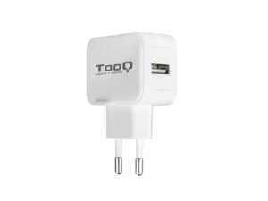 Cargador de Pared TooQ 12W USB 2.0 Blanco