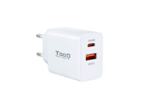 Cargador de Pared TooQ 18W/20W USB-A/C