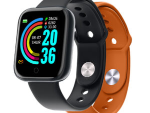 Smartwatch CELLY 1.44" BT Negro/Naranja Smartwatch CELLY 1.44" BT Negro/Naranja