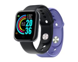 Smartwatch CELLY 1.44" BT Negro/Violeta