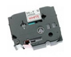 Cinta BROTHER 24mm 8m Negro sobre Blanco