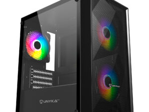Caja Unyka Mir B200 ARGB mATX Mini-ITX Negra