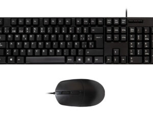 Teclado+Ratón UNYKA OEM USB 1200dpi Negro