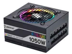 Fuente UNYKA Atilius ATX 1050W RGB 80+ Gold Fuente UNYKA Atilius ATX 1050W RGB 80+ Gold