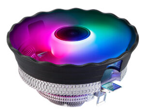 Ventilador UNYKA JOTUN DF 120mm RGB Negro