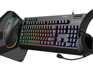 Pack Gaming UNYKA NOVA 4en1 RGB Negro