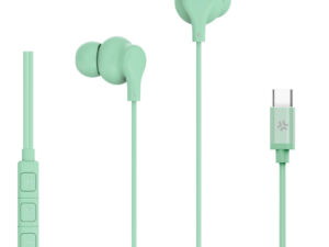 Auriculares CELLY Earphones USB-C Verde