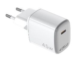 Cargador Pared Celly 45W +Cable Usb-C