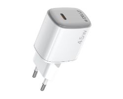 Cargador Pared CELLY 45W USB-C Blanco