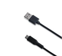 Cable CELLY USB-A a USB-C 1m Negro
