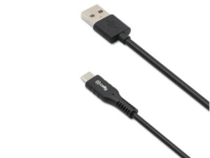 Cable CELLY USB-A a USB-C 3m Negro