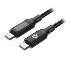 Cable CELLY USB-C a USB-C 100W LED