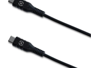 Cable CELLY USB-C a USB-C 60W 1m Negro