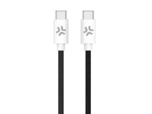 Cable CELLY USB-C M/M 60W Negro/Blanco
