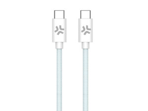 Cable CELLY USB-C a USB-C Azul/Blanco