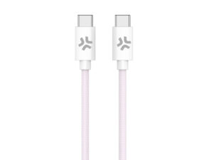 Cable CELLY USB-C a USB-C 1.5m Rosa