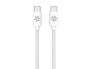 Cable CELLY USB-C a USB-C 1.5m Blanco