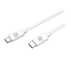 Cable CELLY USB-C a USB-C 1.5m Blanco
