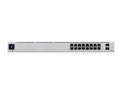 Switch Ubiquiti 16xRJ45 GbE 2xSFP PoE 1U