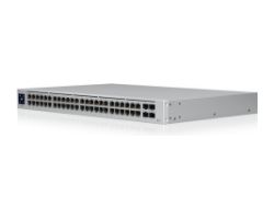 Switch Ubiquiti 48xRJ45 GbE 4xSFP PoE+ 1U