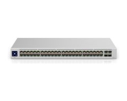 Switch Ubiquiti 48xRJ45 GbE 4xSFP Rack Plata