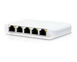 Switch Ubiquiti 5xRJ45 GbE PoE Blanco
