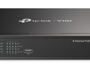 Vídeograbador TP-Link H.265+ 8Ch PoE