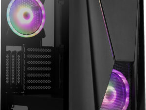 Caja Gaming AEROCOOL RGB ATX EATX mATX Negra