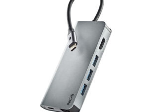 Docking NGS 8en1 USB-C Aluminio
