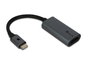 Adaptador NGS USB-C a HDMI Negro/Gris