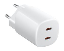 Cargador de Pared XIAOMI 45W 2xUSB-C Blanco