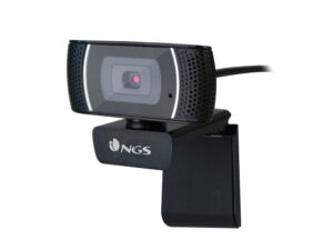 WebCam NGS FHD USB 2.0 Micrófono Negra