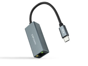 Adaptador Nanocable USB-C a RJ45 15cm Gris