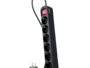 Regleta Nanocable 6xSchuko Interruptor